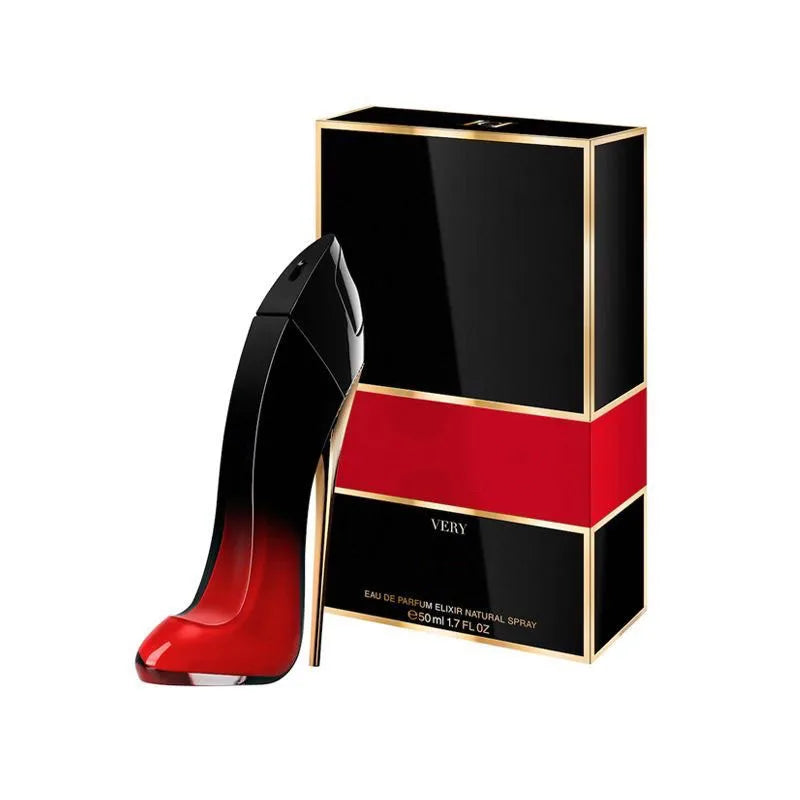 Seven women perfume (Good Girl Blush and Very Good Girl), 80ml spray, with long-lasting floral and fruity fragrance, charming fragrance, exuding women's unique charm, suitable for any venue
