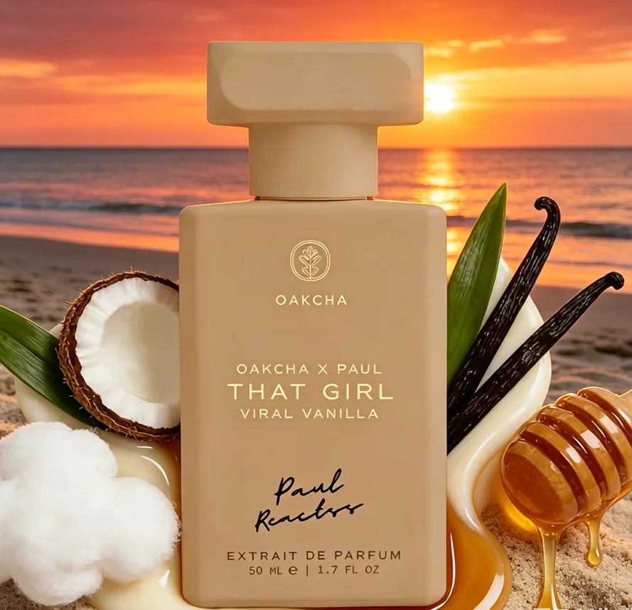 OAKCHA That Girl | Virgin Vanilla Unisex perfume spray, small and convenient to carry, creamy and delicious, lasting fragrance