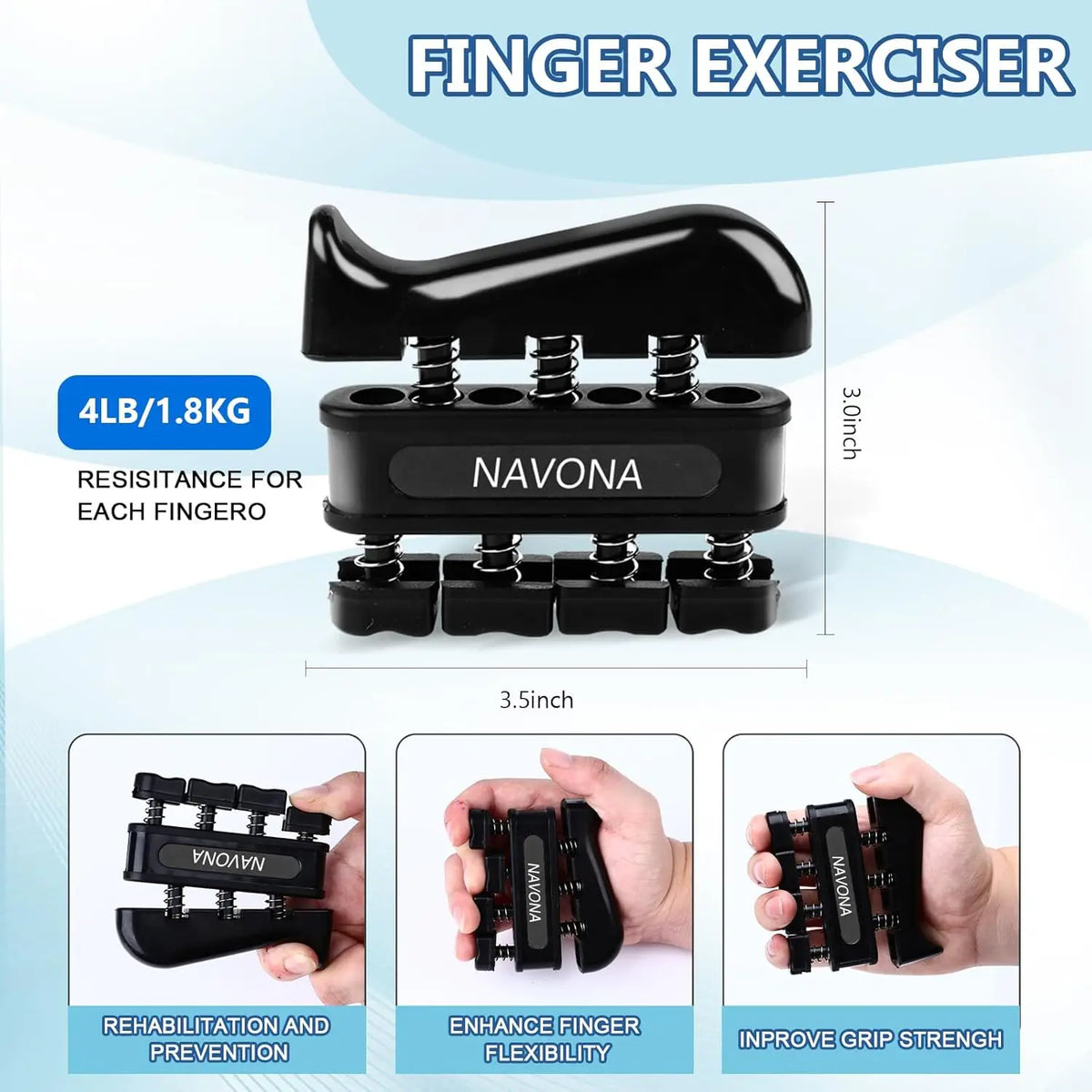 Adjustable Hand Grip Trainer Kit