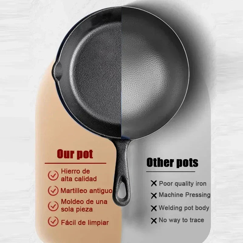 Cast Iron Frying Pan Trio
