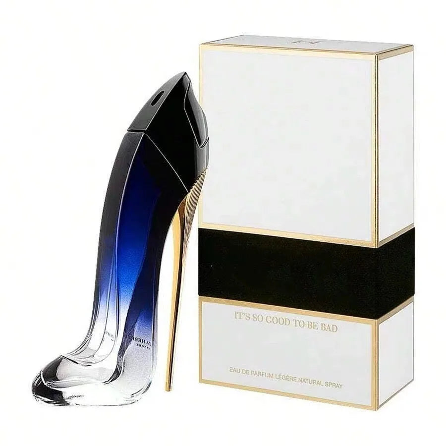 Seven women perfume (Good Girl Blush and Very Good Girl), 80ml spray, with long-lasting floral and fruity fragrance, charming fragrance, exuding women's unique charm, suitable for any venue