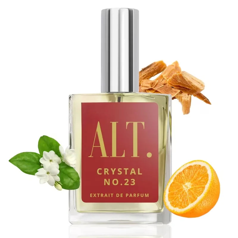 ALT Crystal No.23 Extrait de Parfum 50ml/1.7fl.oz | Saffron Jasmine Amber Woody Unisex Perfume, Baccarat Rouge 540 Dupe Mini Travel Size