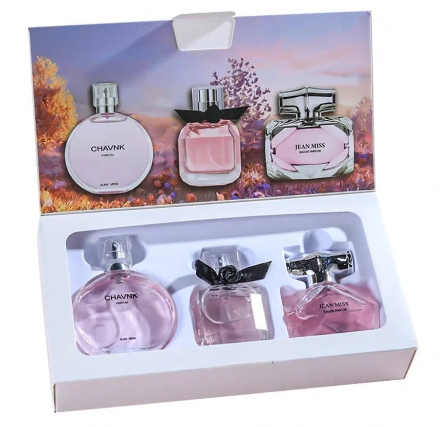 FloralVerse 4-in-1 Perfume Gift Box: Fresh, Long-Lasting &Delicate FloralFragrance Collection