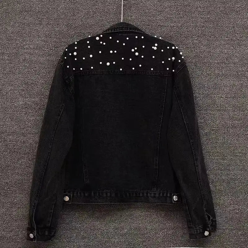 Custom Bride Jean Jacket Future Mrs Pearl Bride Jackets Personalized Bridal Gift Wifey Customized Name Denim Wedding Coats Tops