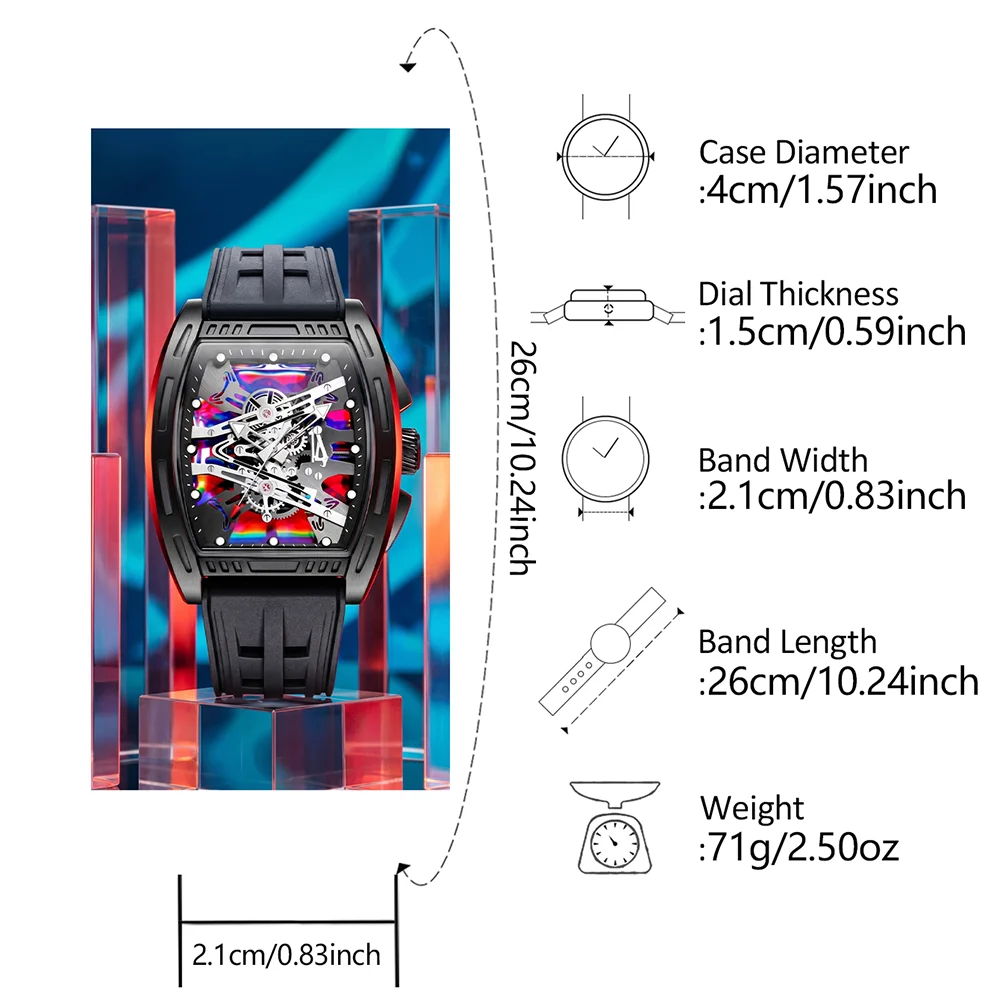 2PCS/SET Men's Watch Accessories Fashion Business Exquisite Luxury Quartz Watch Set Japanese Clothing Matching Perfect Gift
