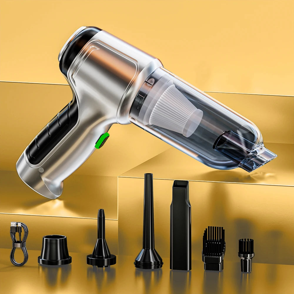 SZUK New Mini Car Vacuum Cleaner Powerful Cordless Wireless Cleaner Cleaning Machine HandHeld Portable Vacuum Cleaner for Car