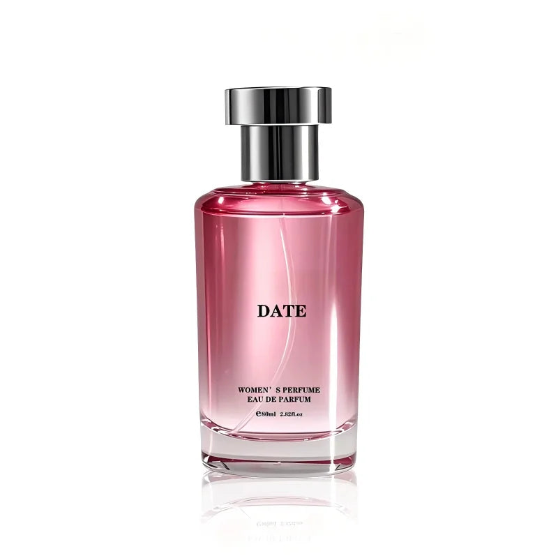 DATE Women's Eau de Parfum Women's perfume, 80ml light essence. Featuring a floral and fruity aroma, it is perfect for daily use or dating, keeping a fresh breath at all times. Don't miss out if you love the light aroma!