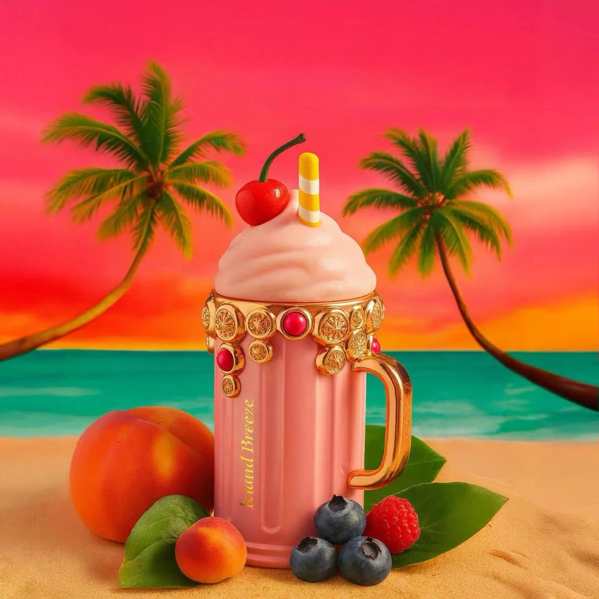 Armaf Delights Island Breeze 100ml Women's perfume Fresh and juicy tropical flower and fruit perfume