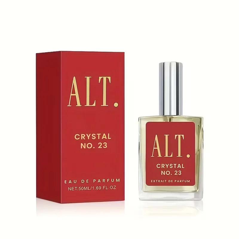 ALT Crystal No.23 Extrait de Parfum 50ml/1.7fl.oz | Saffron Jasmine Amber Woody Unisex Perfume, Baccarat Rouge 540 Dupe Mini Travel Size