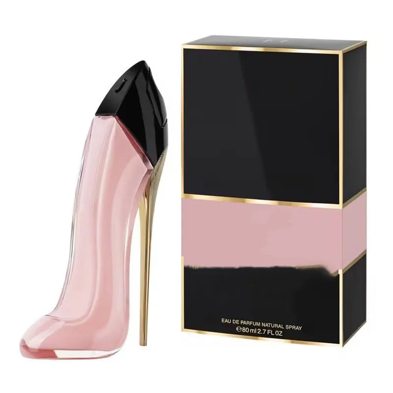 Seven women perfume (Good Girl Blush and Very Good Girl), 80ml spray, with long-lasting floral and fruity fragrance, charming fragrance, exuding women's unique charm, suitable for any venue