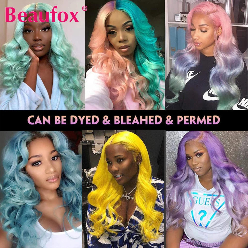 Beaufox 613 Blonde Bundles Malaysian Body Wave 1/3/4 Bundles Human Hair Honey Blonde Human Hair Bundles Remy Hair Extensions