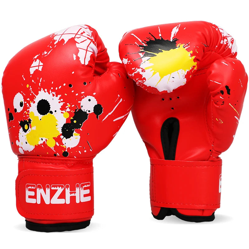 6oz 10oz 12oz Men women Boxing Gloves breathable fitness Punch bag glove kick boxing MMA glove Muay Thai kicking mitts Protecto