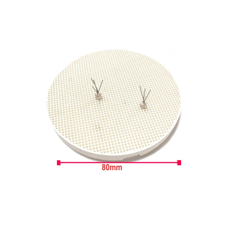 6pcs Dental Lab Amann Girrbach Pins Honeycomb Round Firing Trays For Holding PFM Crowns