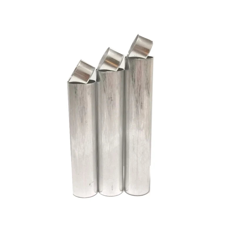 50PCS Dental Lab Aluminum Cartridge with Lip Acrylic Denture Inject Acrylic Work in Lab 3 Length 100mm, 110mm, 120mm