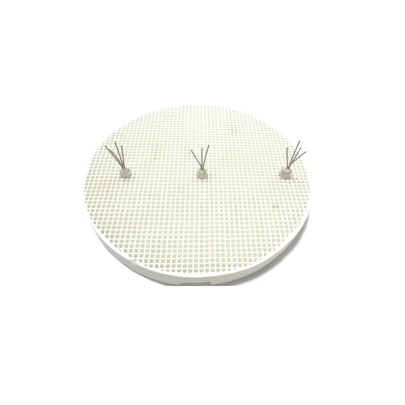 6pcs Dental Lab Amann Girrbach Pins Honeycomb Round Firing Trays For Holding PFM Crowns