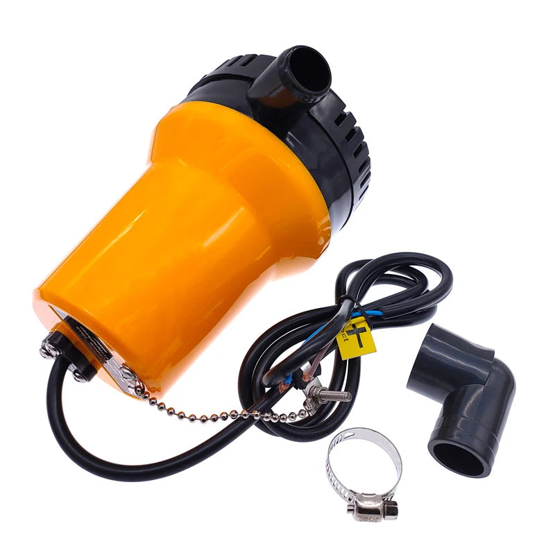 1PCS Submersible Water Pump 12V Bilge Pump Mini Cabin Drainage Pump Household Pumping Circulation Electric Pump