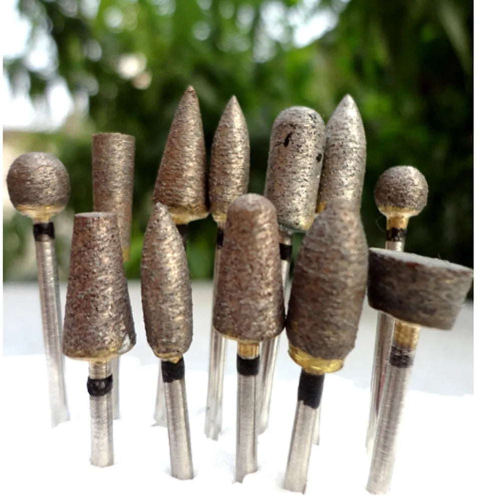 1pc Dental Lab Diamond Fully Sintered Burs 70 Coarse Grit Durable Grind or Polish Smoothly Shank:2.35mm