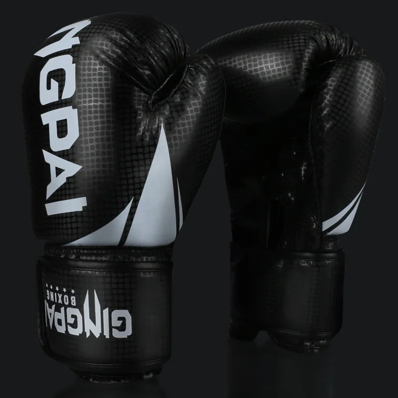 High Quality Adults Kids Women/Men Boxing Gloves Leather MMA Muay Thai Boxe De Luva Mitts Sanda GYM Equipments 8 10 12 6 OZ Boks