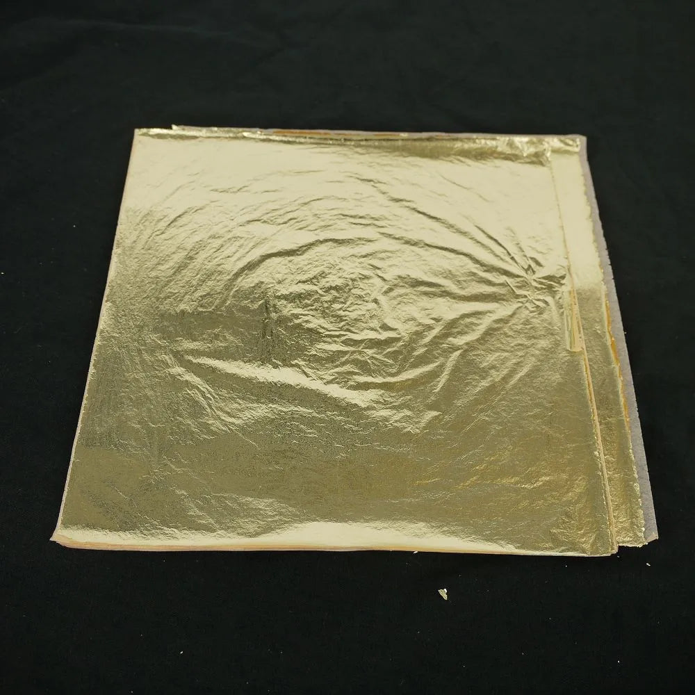 100pcs/pack Italian Imitation Gold Leaf color 2.0 Imitation Silver Leaf 16*16CM for Buddha gilding