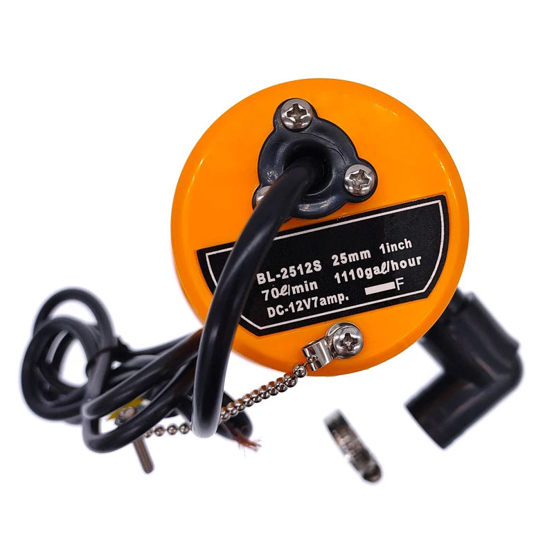1PCS Submersible Water Pump 12V Bilge Pump Mini Cabin Drainage Pump Household Pumping Circulation Electric Pump