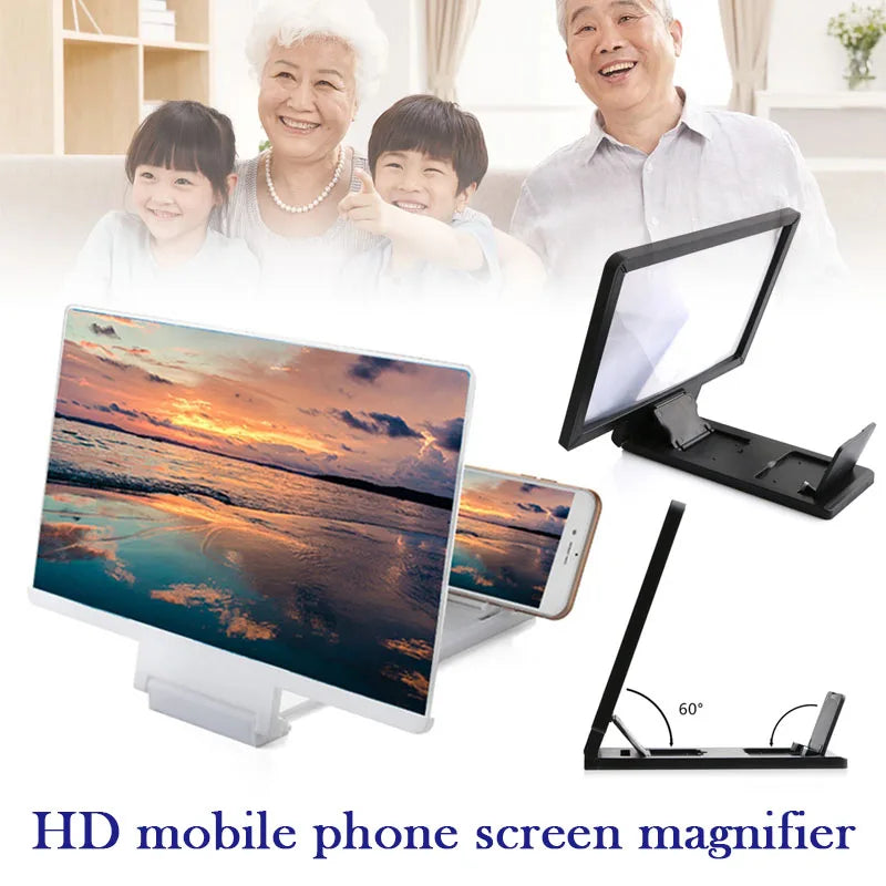 Phone Screen Amplifier Convenience Mobile Phone Magnifier Projector Screen for Movies Videos and Gaming For Home Accessories