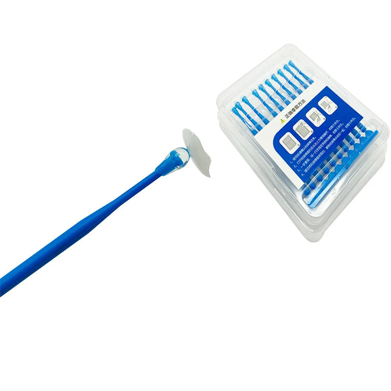 20 PCS Dental Lab Ceramist Product Sticky Stick Holding Emax Onlays Inlays Crowns Disaposable Consumables