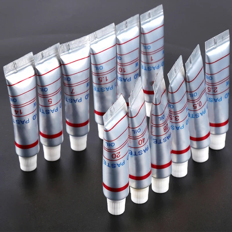 1pcs W0.5 ~40 Diamond Grinding Polishing Paste Lapping Compound Metal Glass Jade Amber Buffing Abrasive Tools