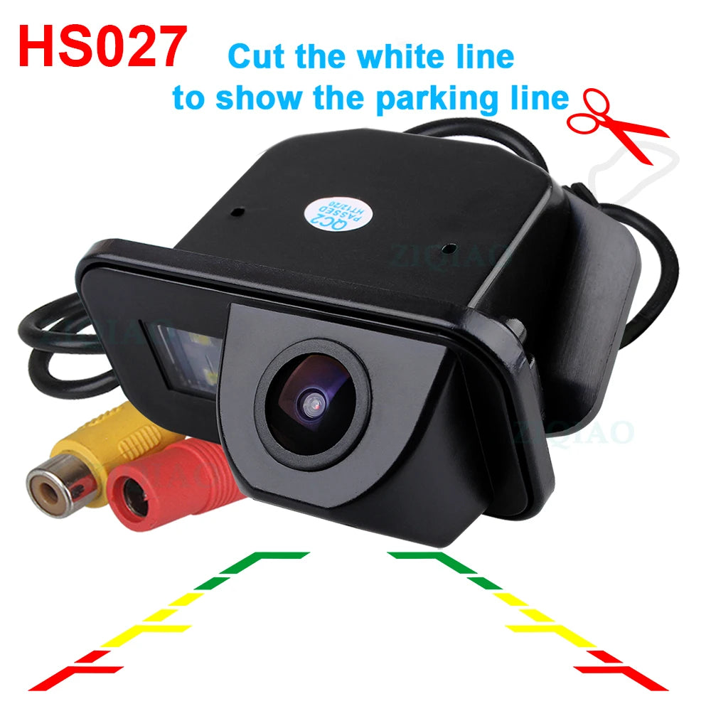 ZIQIAO for Toyota Corolla 2007-2013 Auris Parking Assistance HD Rear View Camera HS027