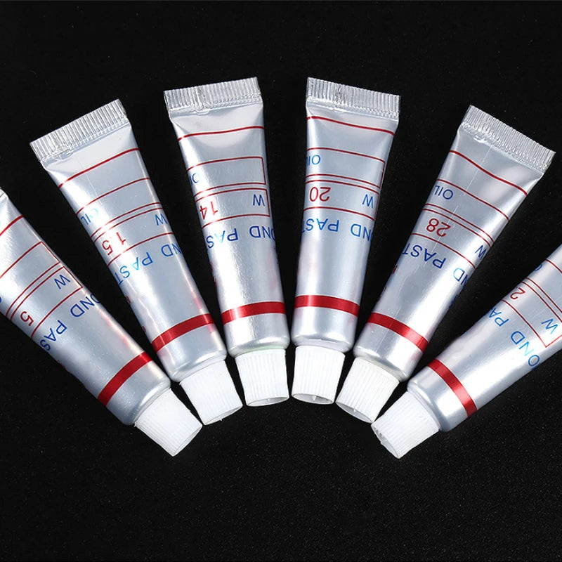 1pcs W0.5 ~40 Diamond Grinding Polishing Paste Lapping Compound Metal Glass Jade Amber Buffing Abrasive Tools