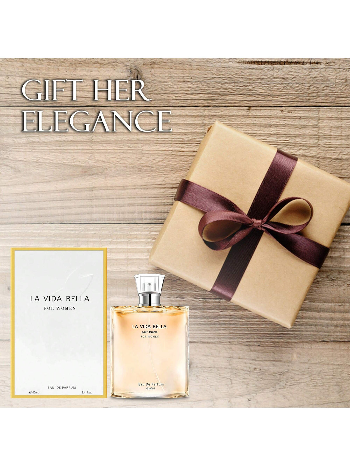 La Vida Bella Women Casual Perfume 3.4 oz