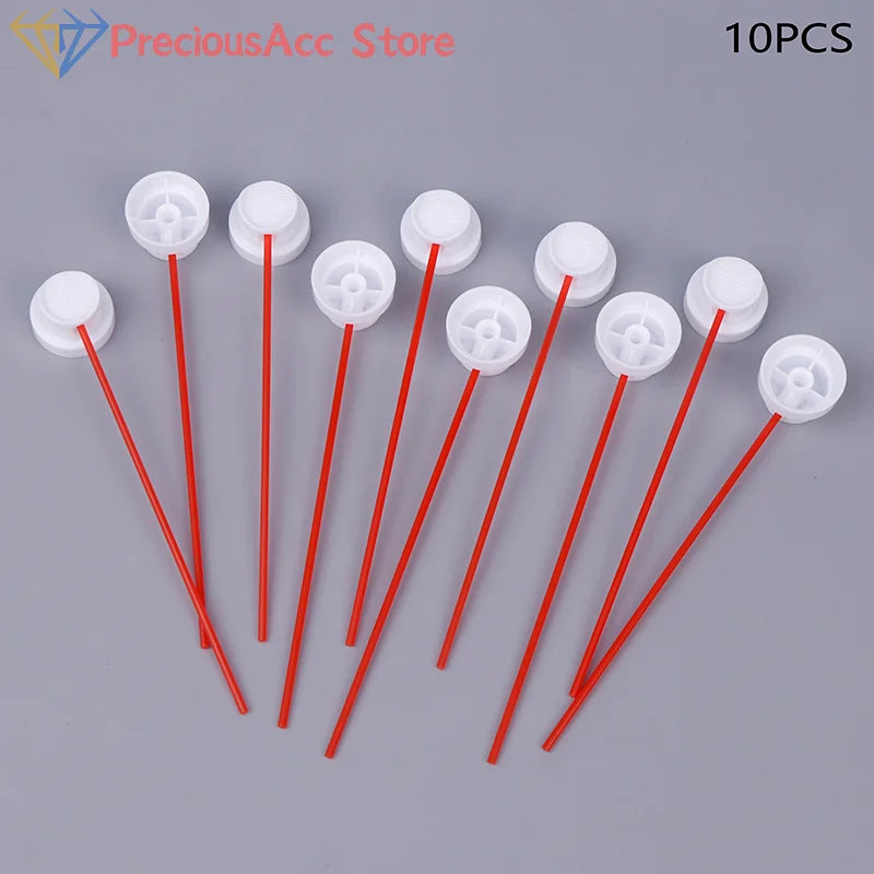 10 PCS Spray Paint Tips Red Thin Tube Spray-Paint Caps Fit Female Cans,Needle Cap-Spray Can Nozzle-Spray Paint Nozzles