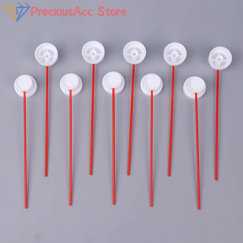 10 PCS Spray Paint Tips Red Thin Tube Spray-Paint Caps Fit Female Cans,Needle Cap-Spray Can Nozzle-Spray Paint Nozzles