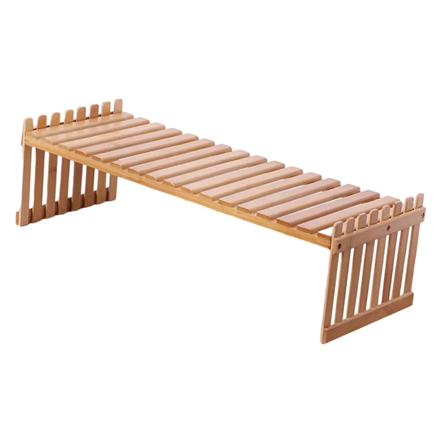 Flower Shelf Wooden Tabletop Plant Support Stand Simple Flower Pot Display Rack for Home Patio Lawn Garden Planter Holder