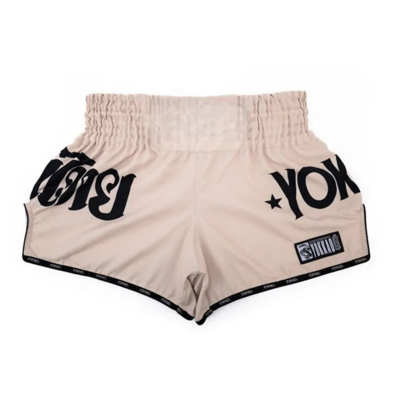 2026 Summer YOKKAO Edition Muay Thai Shorts Martial Arts Fighting Sports Professional Men's Shorts Polyester Fiber No Stretch