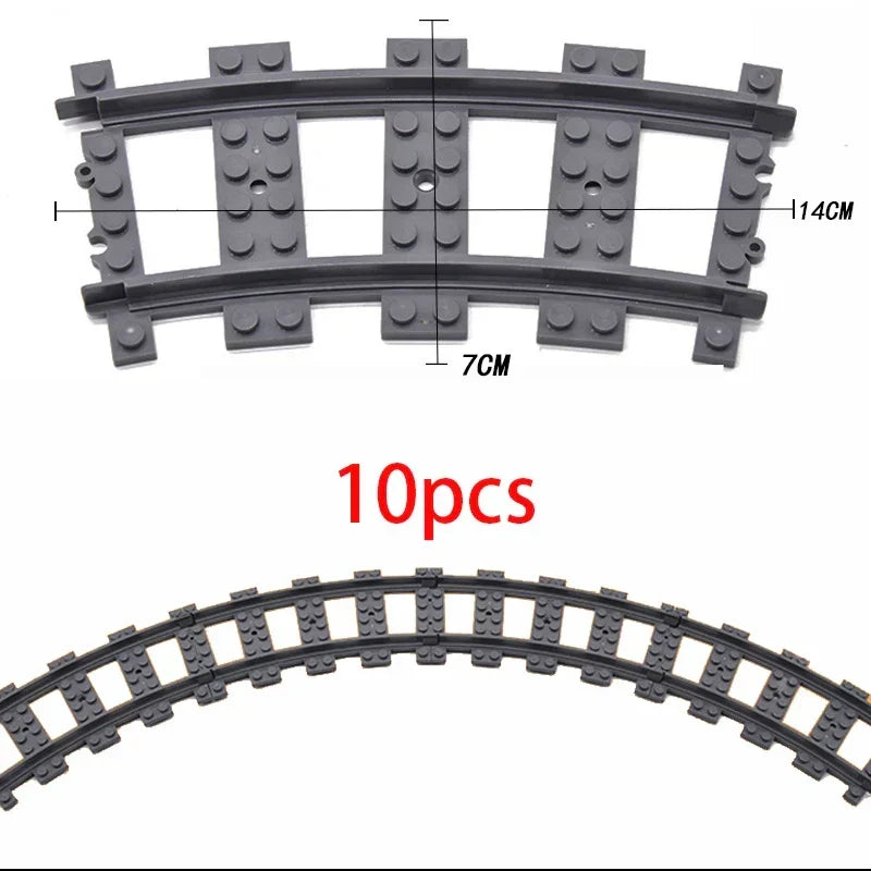 City Train Station Building Blocks