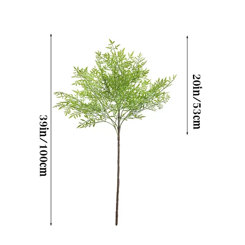 Tall Artificial Geranium Palm Tree