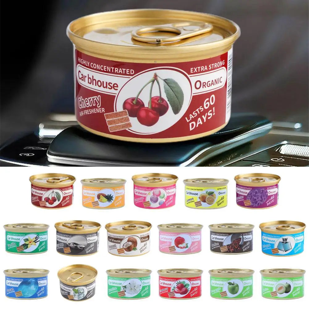 Car Supplies Canned Wood Blocks Air Freshener Scent Organic Cans Odor Eliminator Essential Long-Lasting For Closet Bathroom