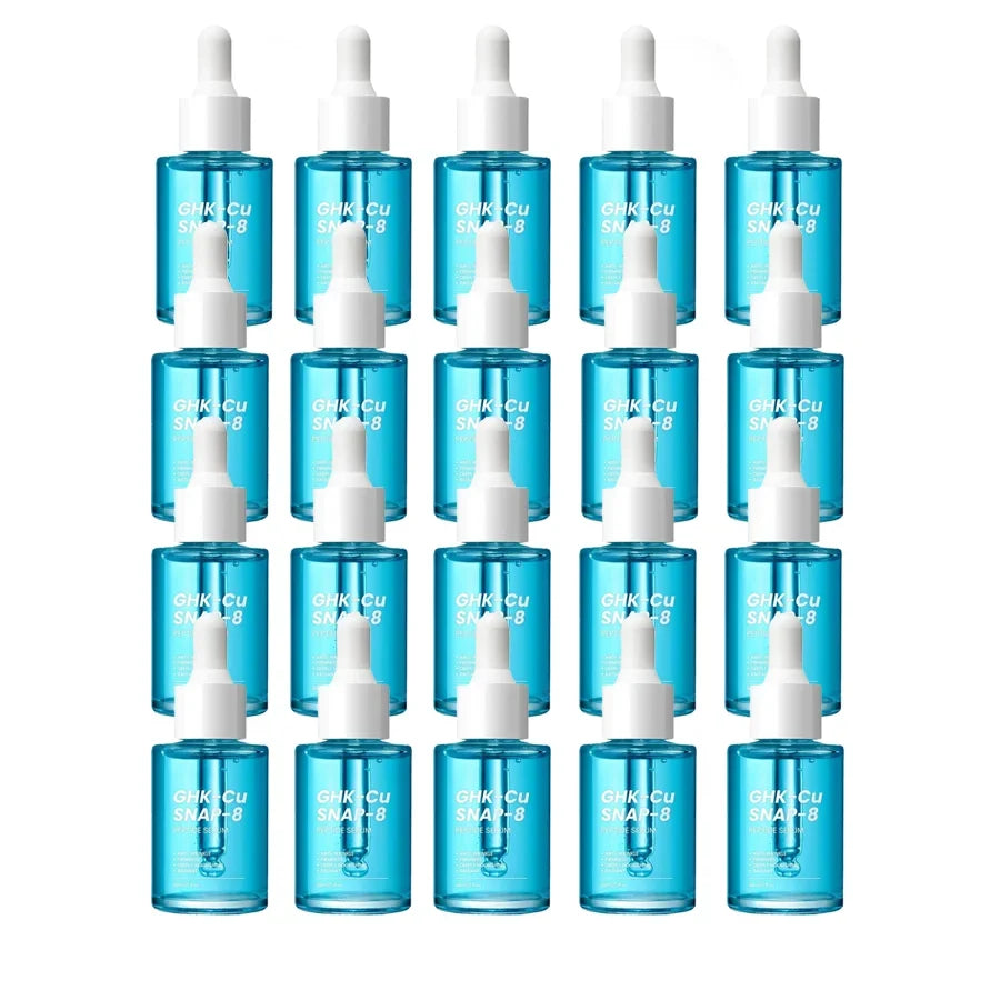 GHK-Cu Copper Peptides Facial Serum with SNAP-8 for Fine Lines, Wrinkles, Firming, Deep Hydration & Collagen，All Skin Types