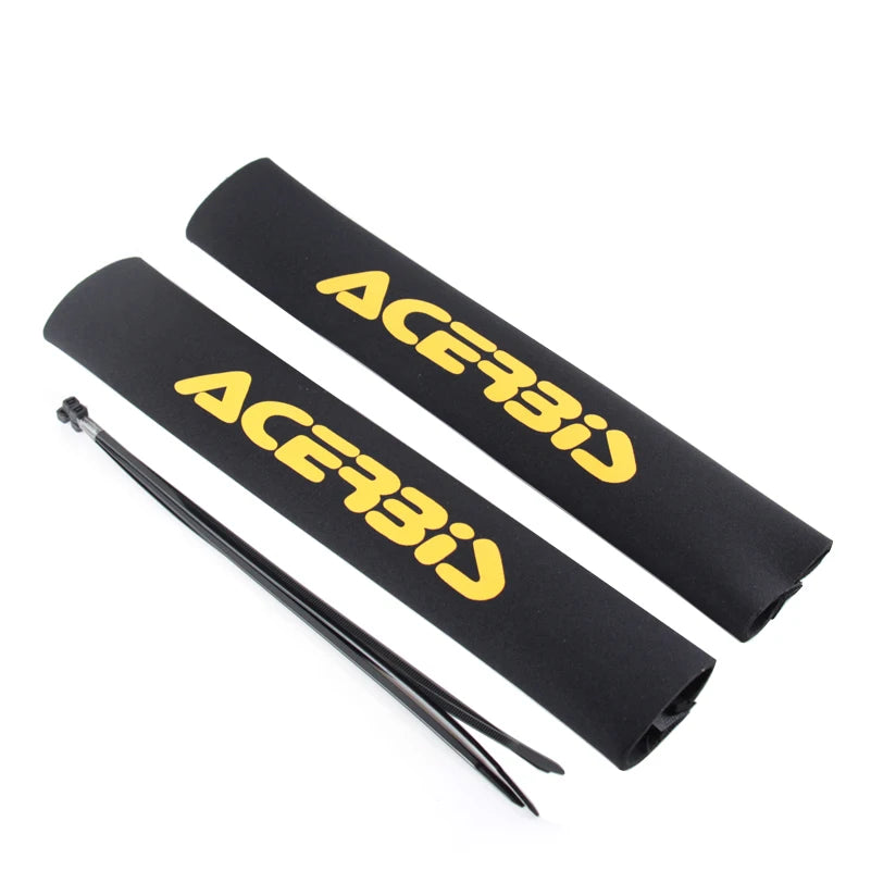 Universal 350mm Motorcycle Front Fork Protector Shock Absorber Guard Wrap Cover For ATV Dirt Pit Bike Scooter Motocross Parts