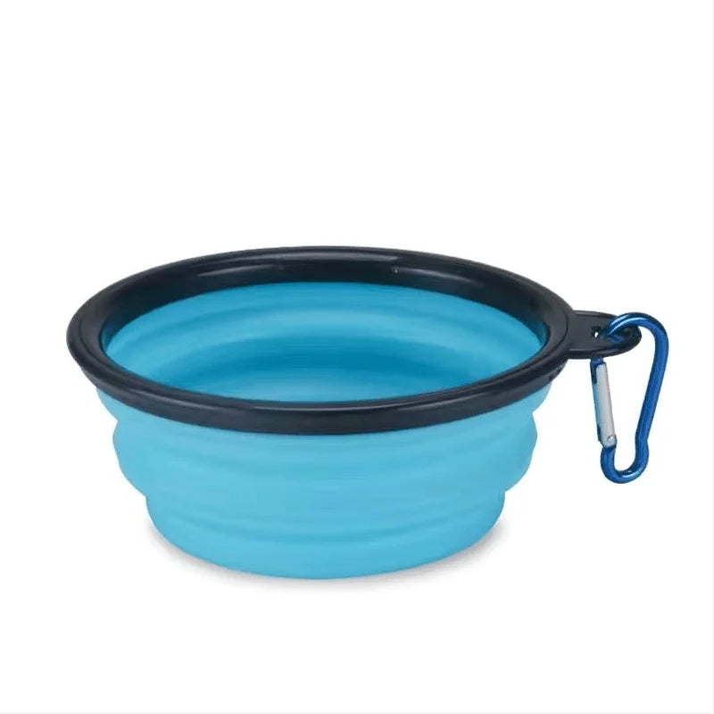 Portable Collapsible Pet Food Bowl