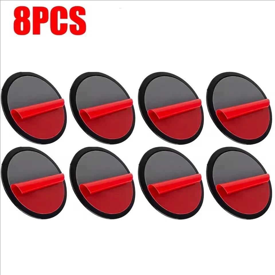 Universal Car Suction Cup Adhesive Dashboard Mount Pad Base for Navigation GPS Brackets 80mm Round Car Mobile Phone Holder Stand