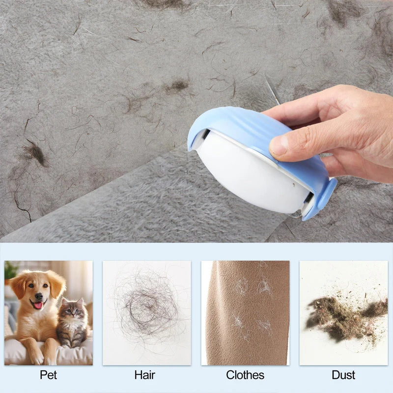 Washable Reusable Lint Roller Portable Sticky Lint Rollers Ball Strong Adhesive for Pet Hair Dust Removal Clothes Furniture Trav