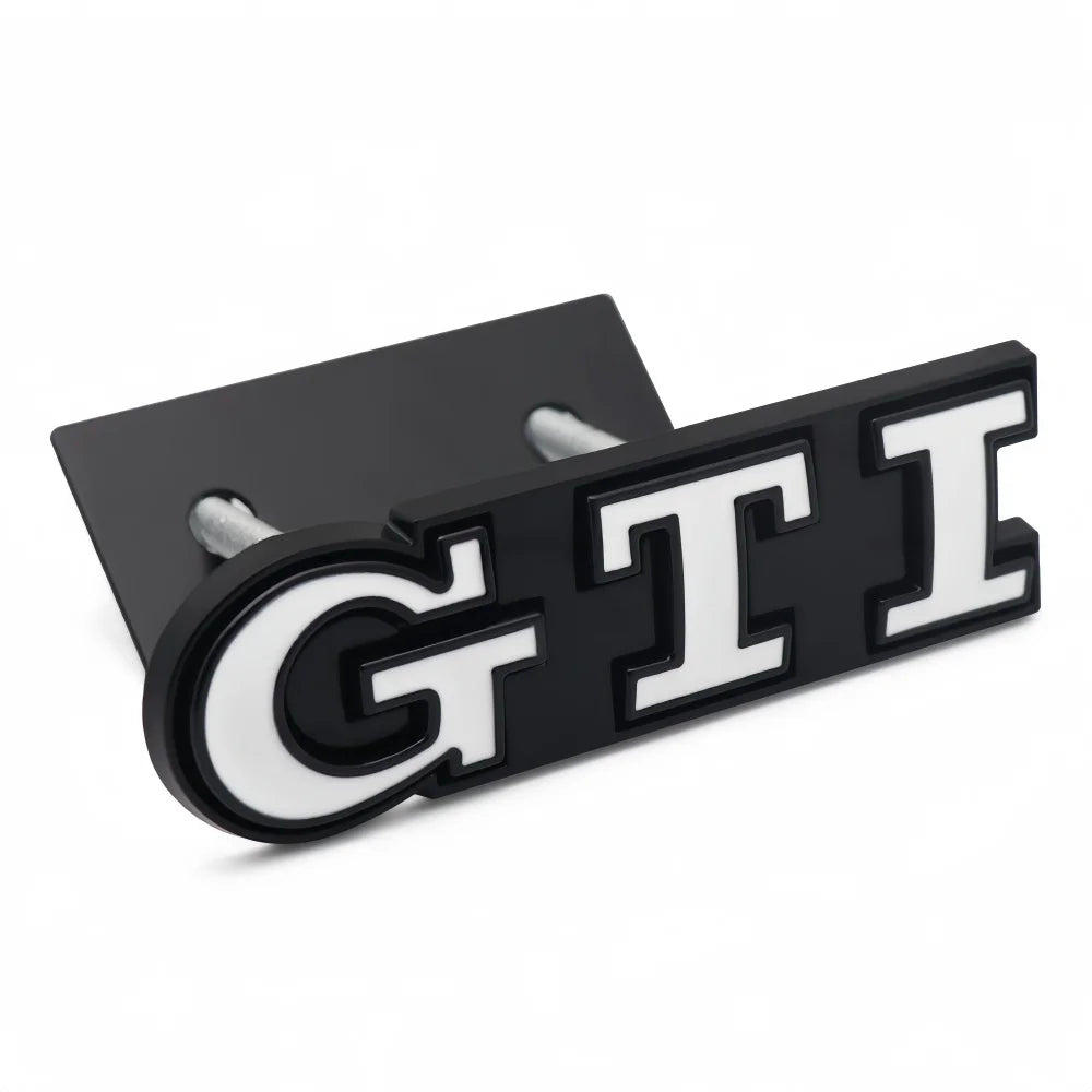 3D Metal Car Grille Sticker GTI Emblem For Volkswagen Golf 5 Polo Golf 7 5 6 Mk6 7 R 7 Gtd Mk7 Mk4 Mk5 GTI Car Stickers