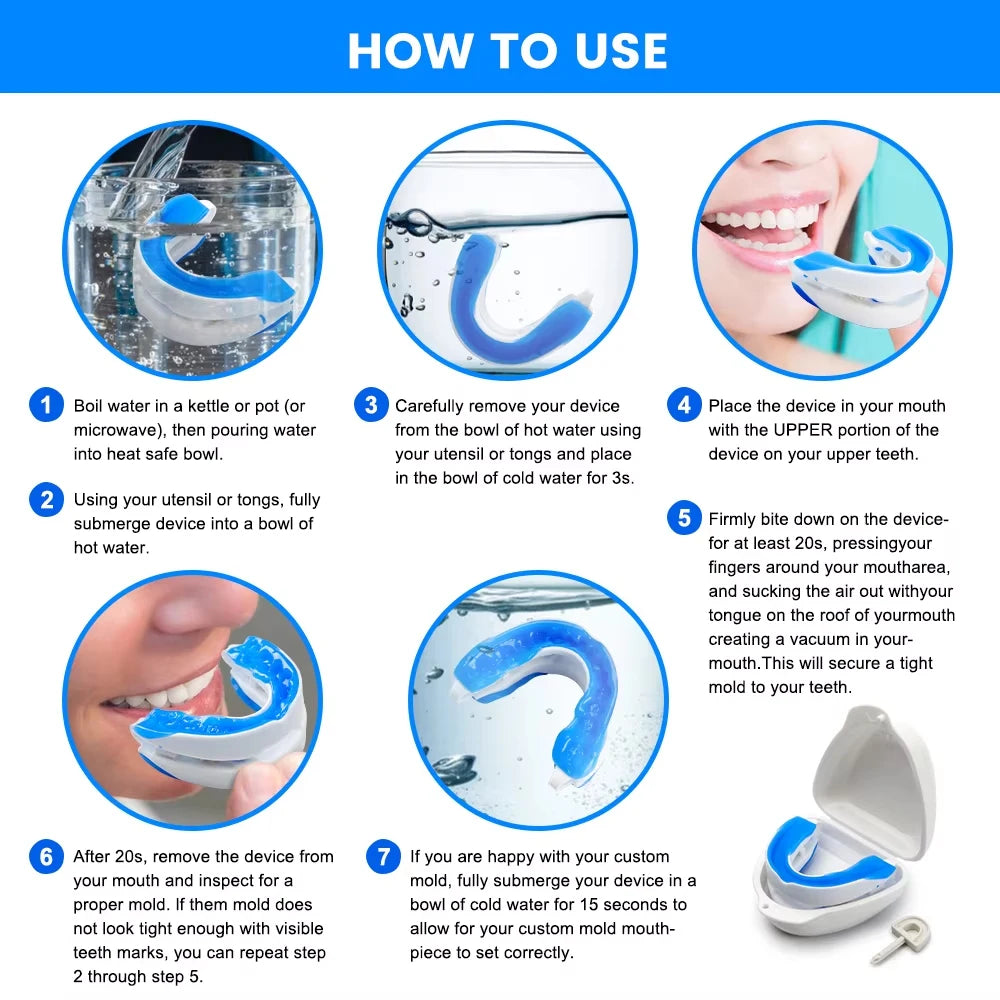 Ultrasonic Cleaner Machine, Automatic Denture Cleaner USB Rechargeable Cleaner with Cleaner, 3 Modes, for All Dental Appliance