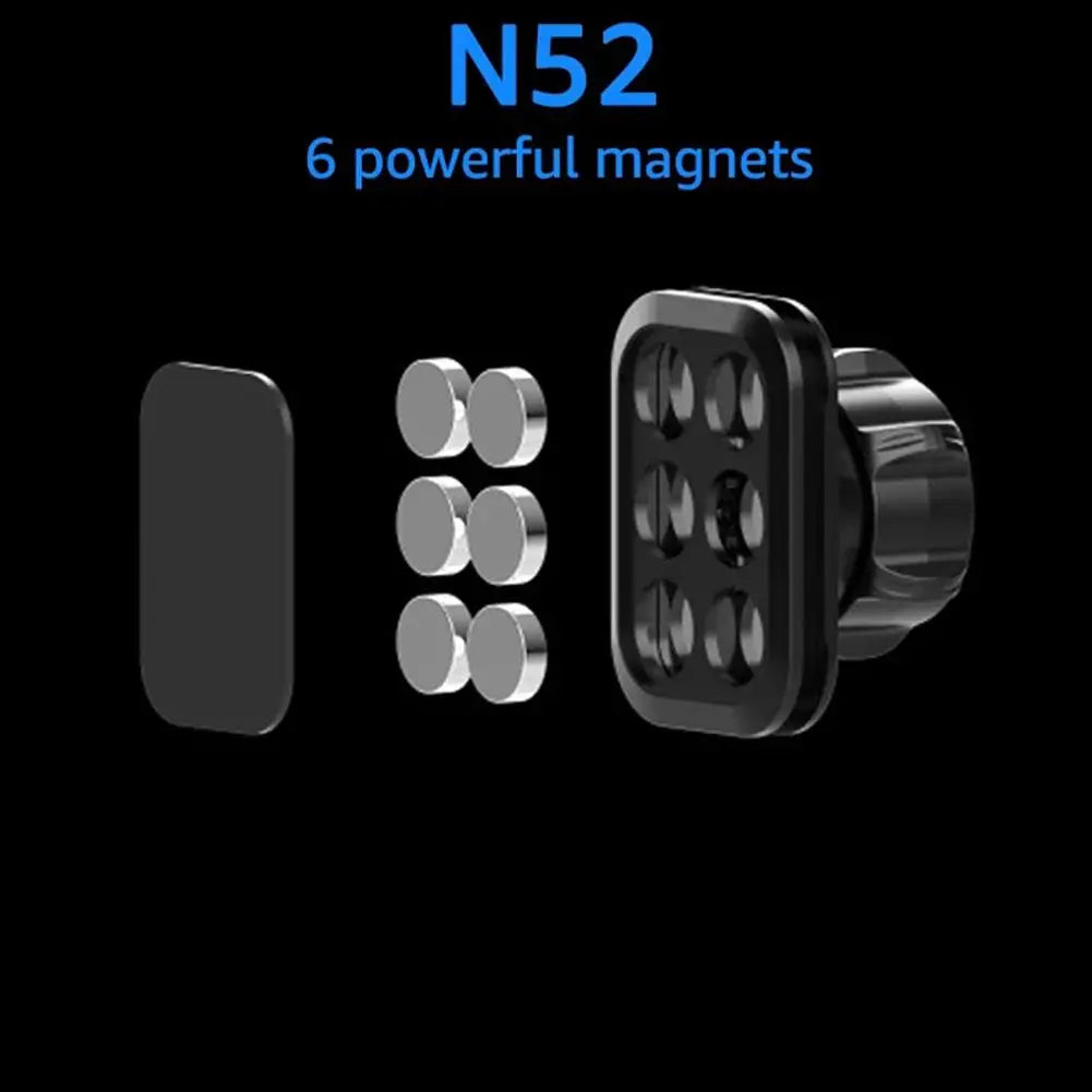 17mm Ball Head Magnetic Car Phone Holder Magnet Mount Mobile Cellphone Stand GPS Support Smart Phone Bracket Accessories