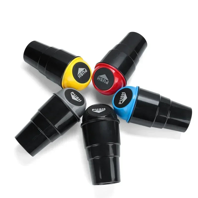 Car Trash Garbage Can Auto Trash Dust Case Holder Bin Box Car-styling Yellow Red Blue Black Gray