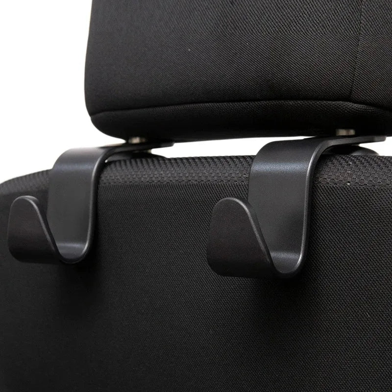 2/4/8 PCS Car Seat Back Hook Universal Car Single Hook Hanger Headrest Storage Hanger Clip High Quality Car Interior Accessories