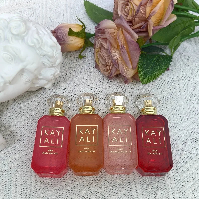 KAYALI Perfume Gift Set Unisex Eau De Parfum 4x10ml Long Lasting Fruity Floral Sweet Luxury Mini Fragrance Collection Scents