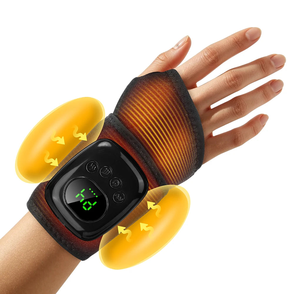 Wireless Air Pressure Ankle/Wrist Massager,Electric Heating Ankle Massage,Airbag Compression,Ankle Joint Sole Muscle Relax Care