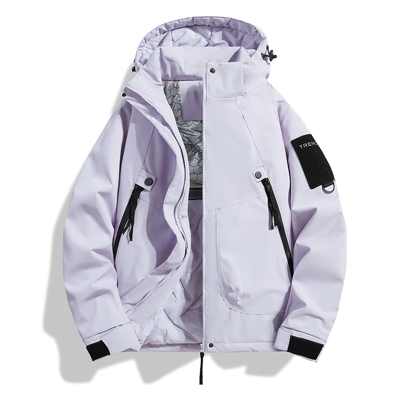 Warm Jacket Waterproof Breathable Windproof Mountaineering Cold-Proof Cotton Thick Jacketet Outdoor Men And Women's Same Jack
